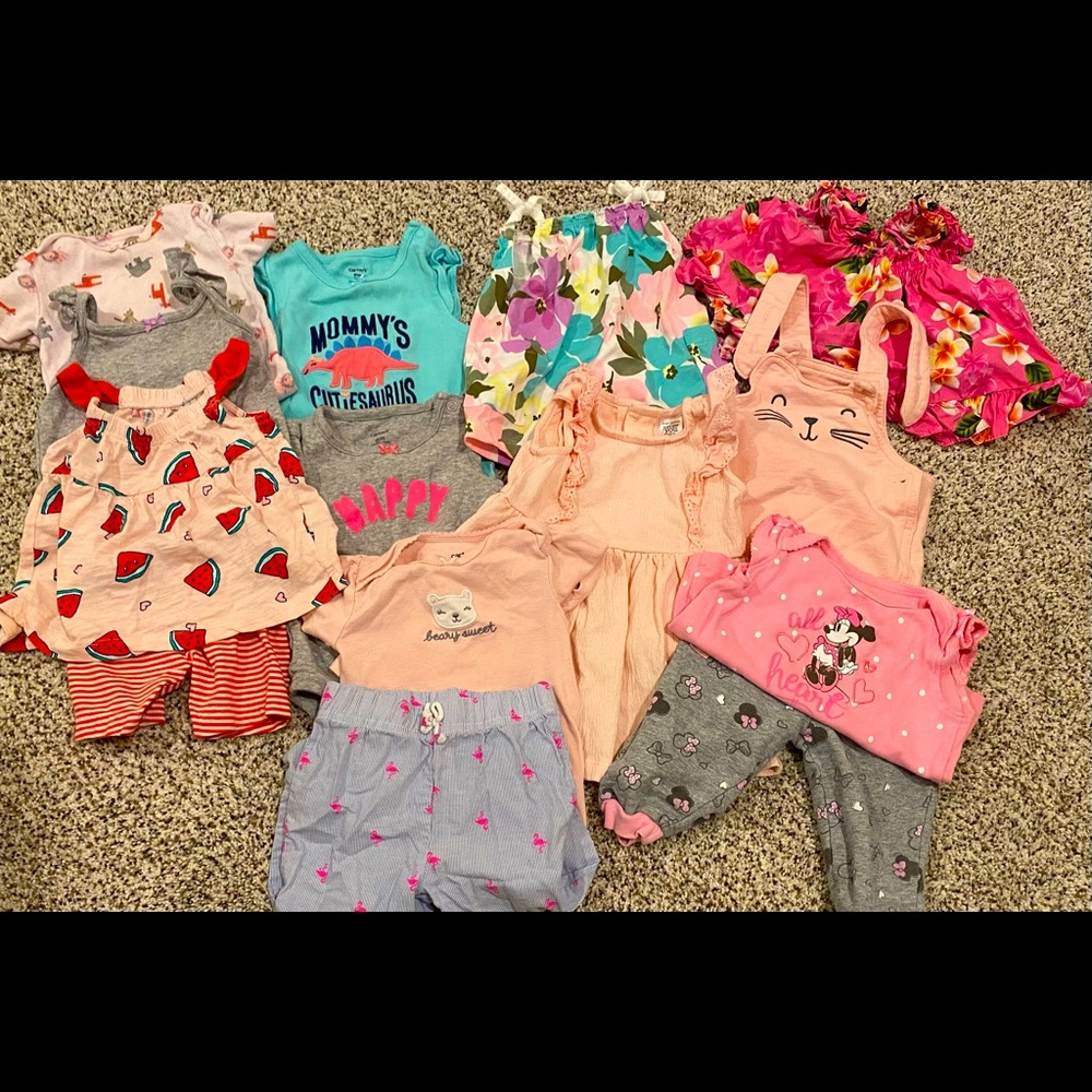 Girls 6-9 Months Warm Weather Bundle